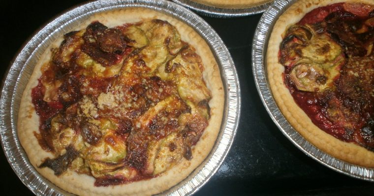 TARTELETTES DI RAPA E ZUCCHINE