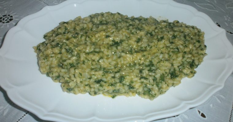 RISOTTO ALLE ORTICHE
