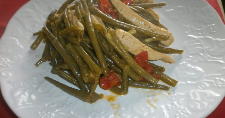 CONTROFILETTI DI POLLO AI FAGIOLINI