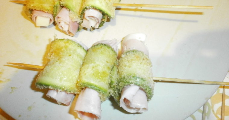 SPIEDINI DI ZUCCHINE