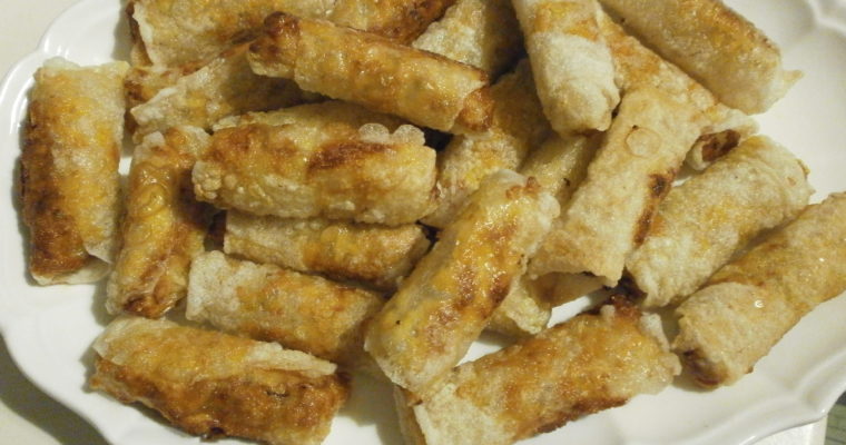 INVOLTINI IN FOGLI DI RISO