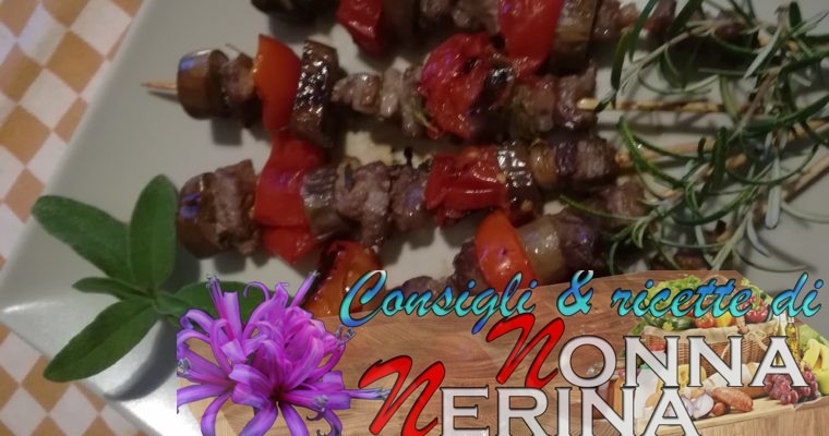 ARROSTICINI CON PERLINE