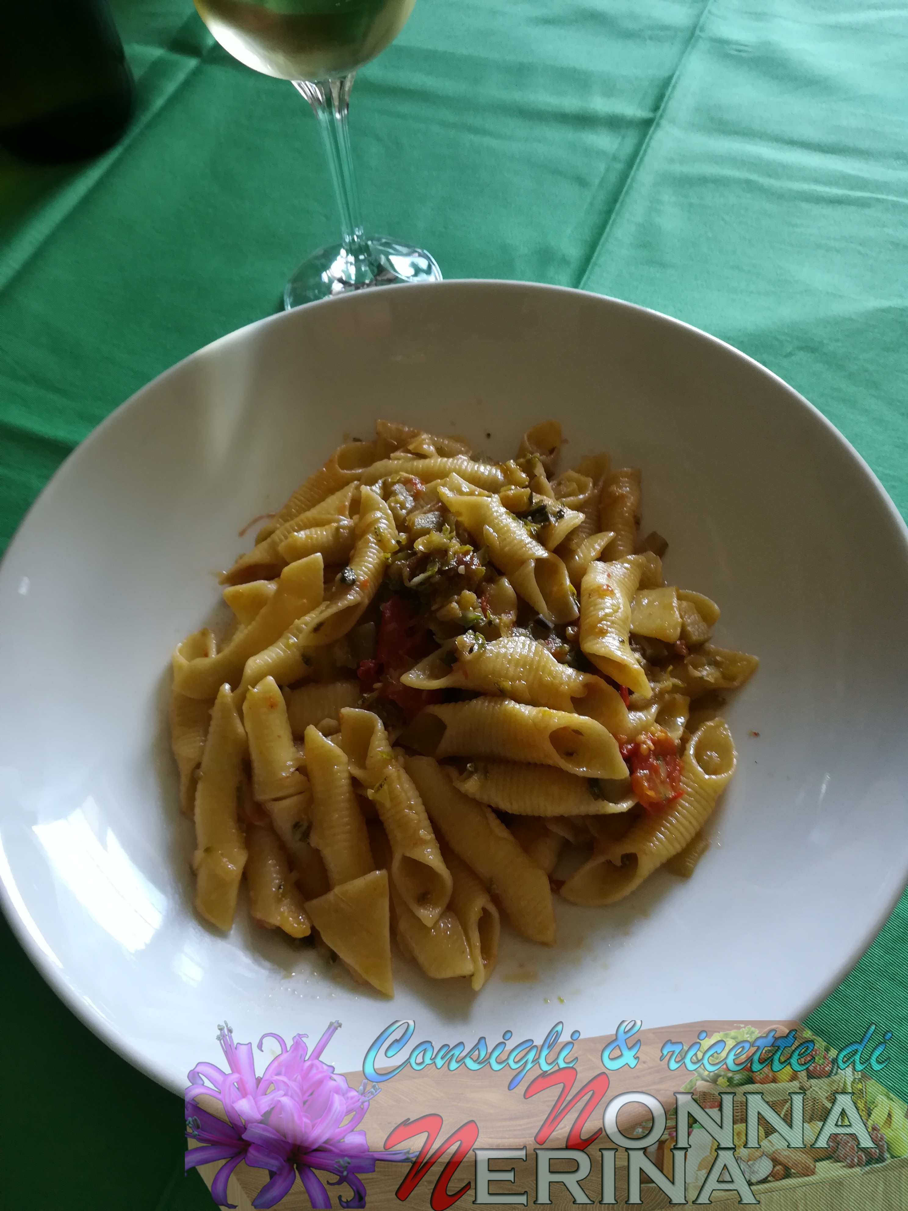 GARGANELLI ALLE VERDURE DELL’ORTO