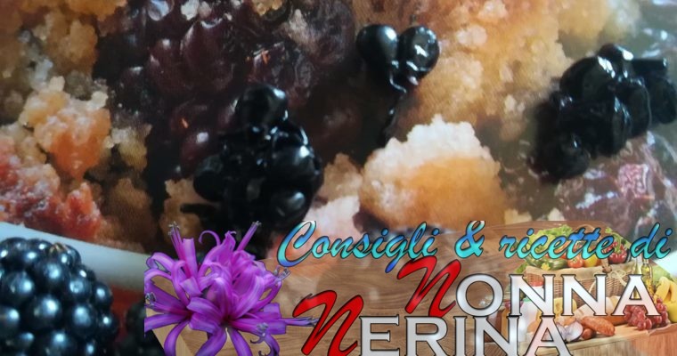 CRUMBLE ALLE MORE E BANANE