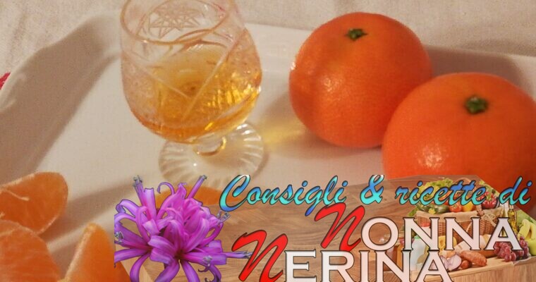 LIQUORE DI MANDARINI E MIELE