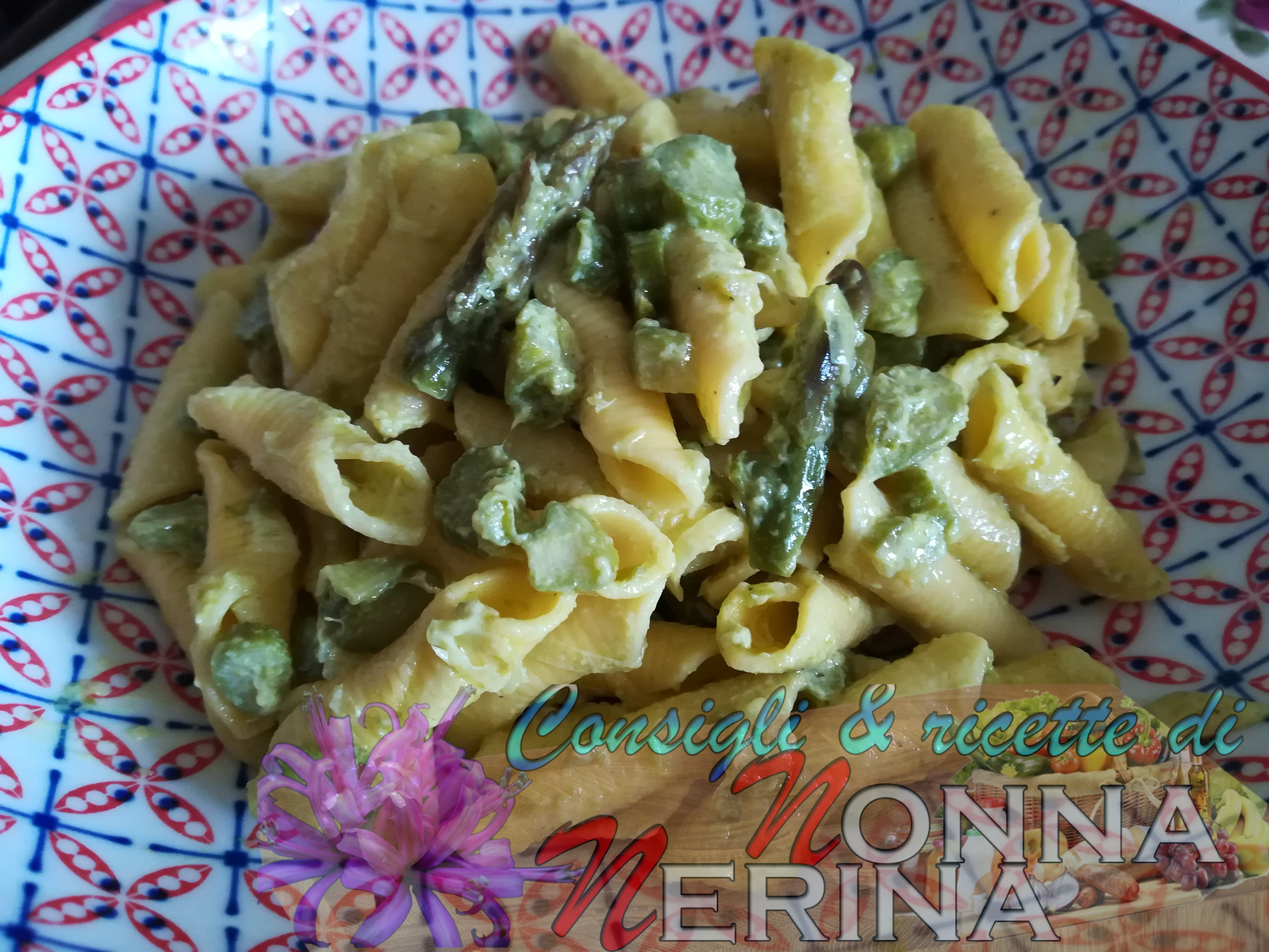 GARGANELLI AGLI ASPARAGI E RICOTTA