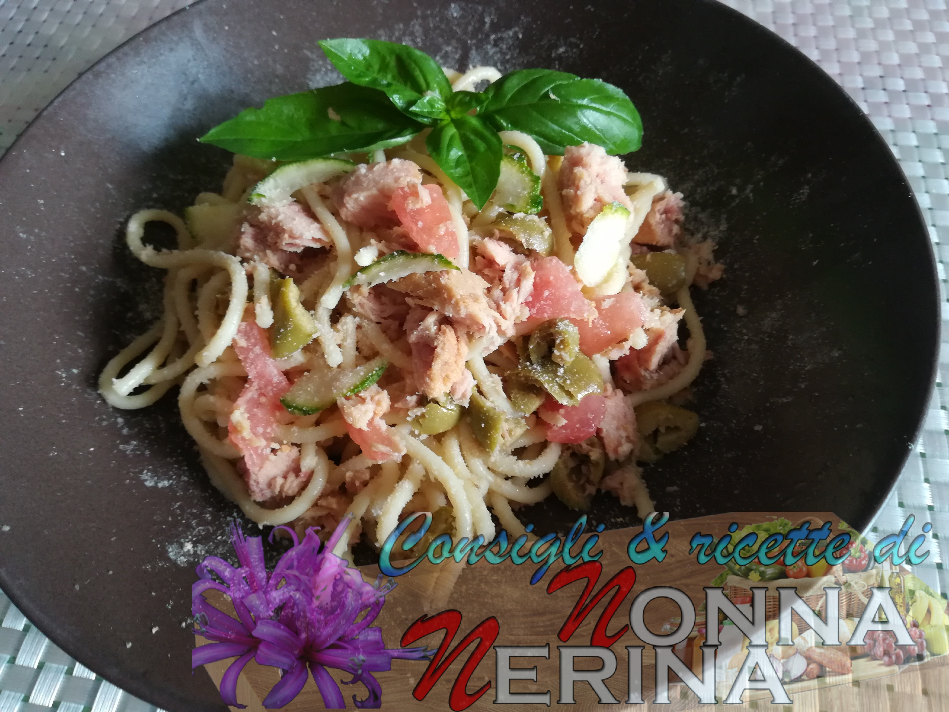 SPAGHETTI FREDDI TONNO E VERDURE