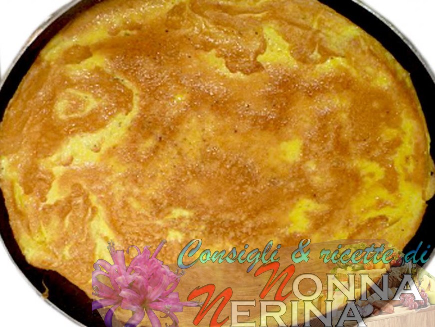 FRITTATA CON LE CIPOLLE