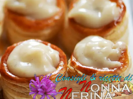 VOL-AU-VENT CON UOVA E TARTUFO
