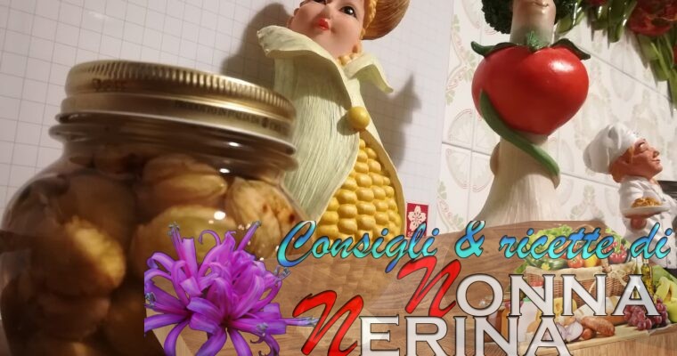 CASTAGNE IN SCIROPPO AL RUM