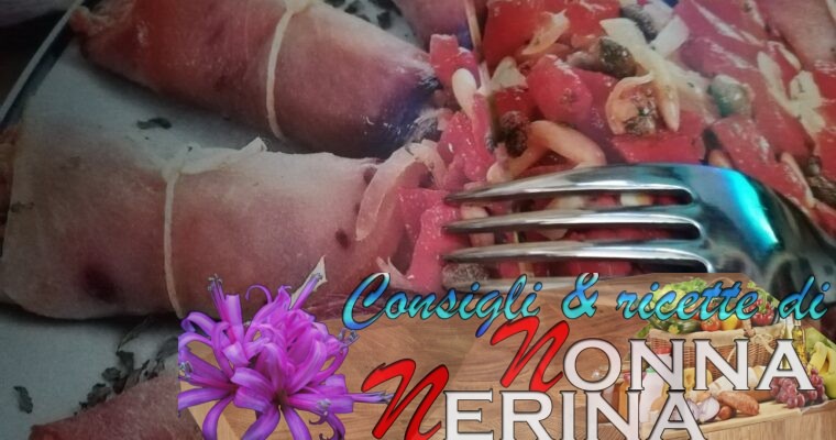 INVOLTINI DI PESCE SPADA