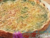 QUICHE ALLE ERBE DI CAMPO E SALMONE