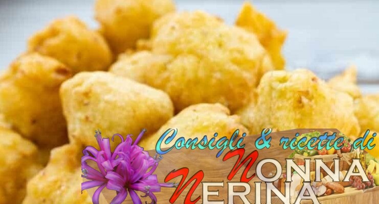 FRITTELLE DI CAVOLFIORE E PATATE
