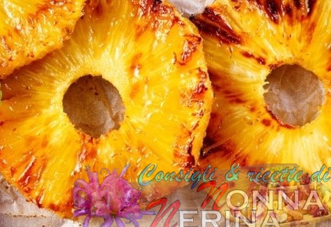 ANANAS E BANANE FLAMBES