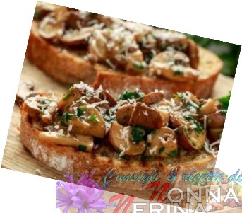 BRUSCHETTE AI FUNGHI