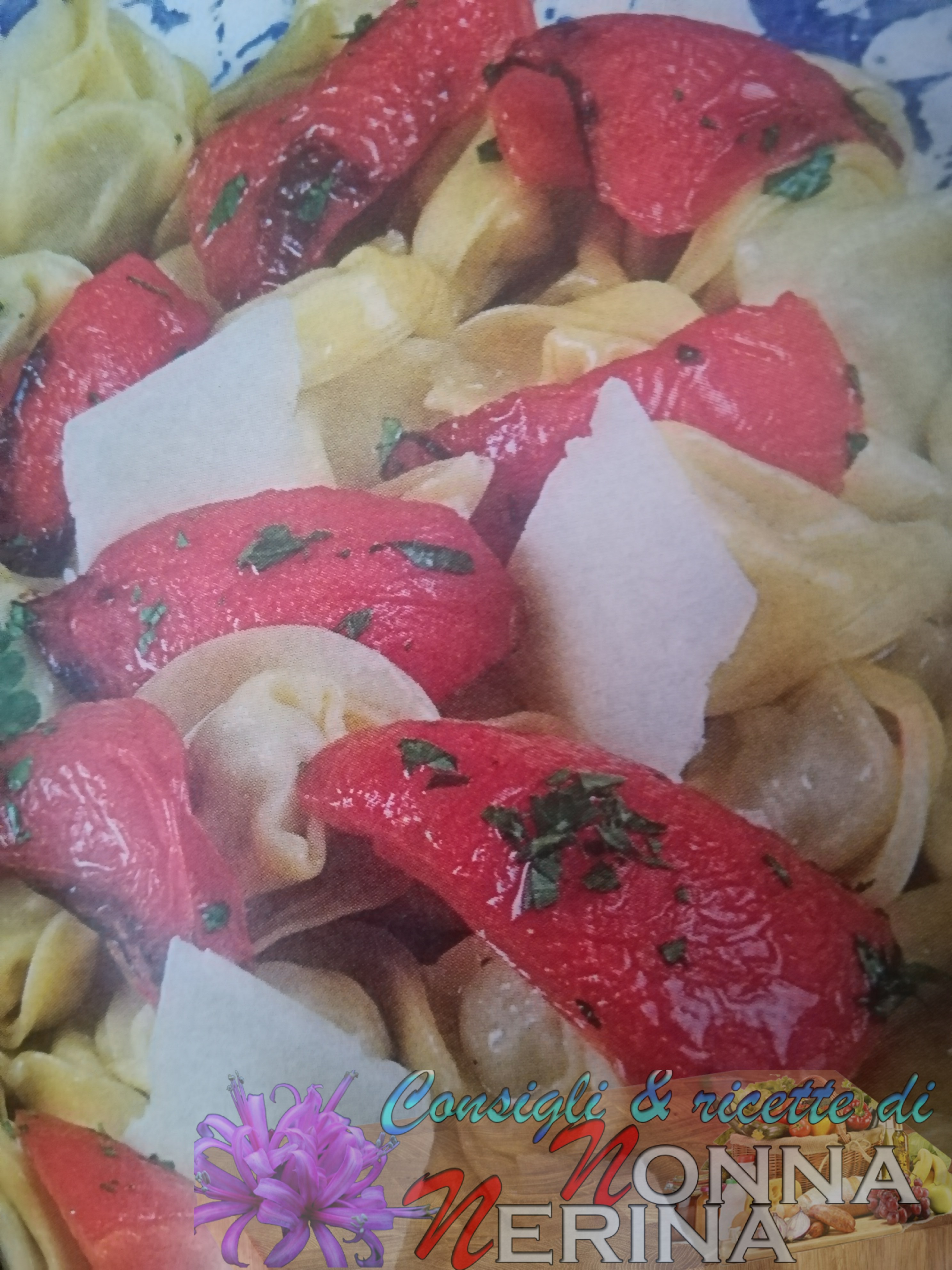 RAVIOLI CON POMODORI AL FORNO