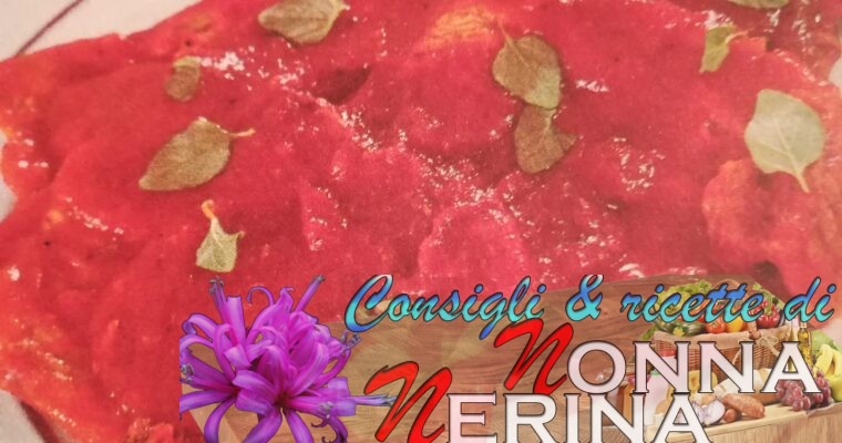 FETTINE DI VITELLO ALLA PIZZAIOLA